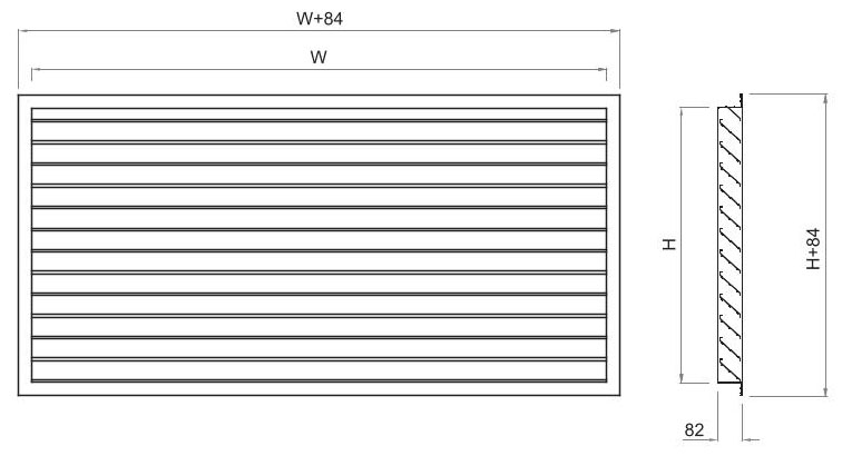 Bảng vẽ miệng gió lá sách chắn mưa msa