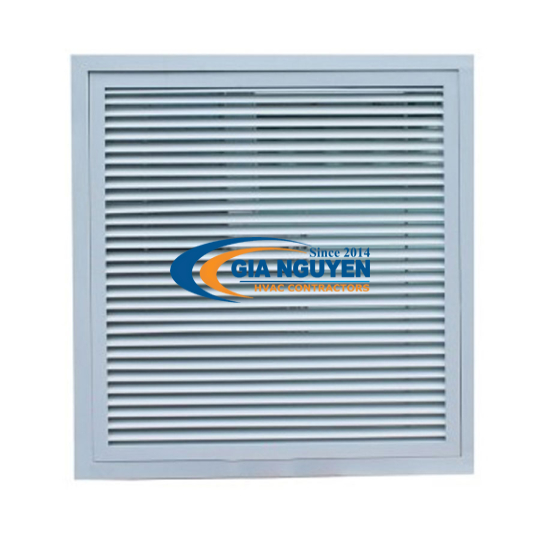 Miệng gió lá sách tháo lắp