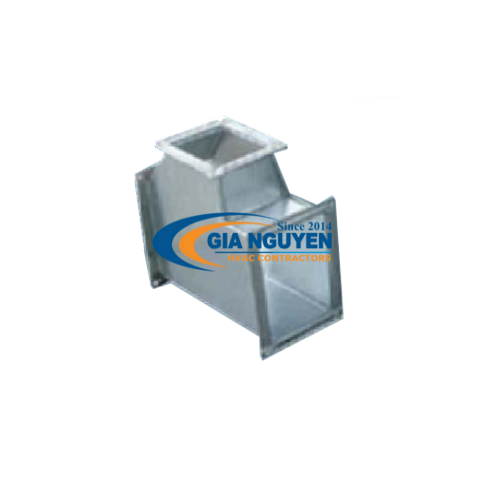 Nối chân ống gió chữ nhật