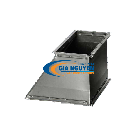 ống gió giảm lệch hình chữ nhật