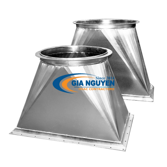 ống gió nối vuông tròn (loại 1)