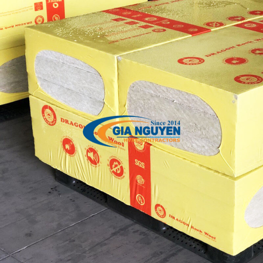 Bông kiện cách nhiệt Dragon Rockwool